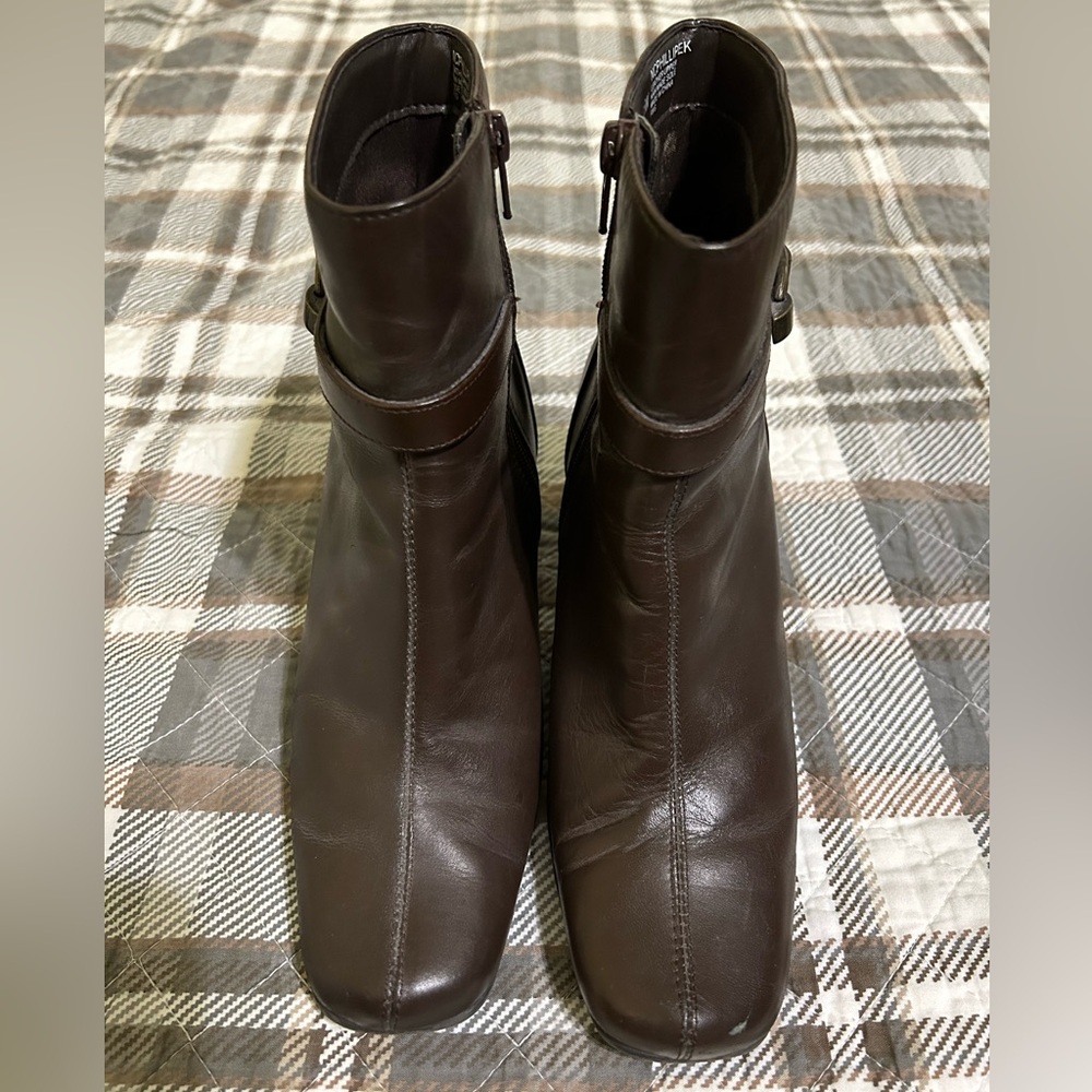 Nine & Co. Brown Heeled Boots